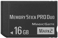 🎮 enhance your gaming experience with original high speed memory stick pro-hg duo 16gb (mark 2) for psp accessories logo