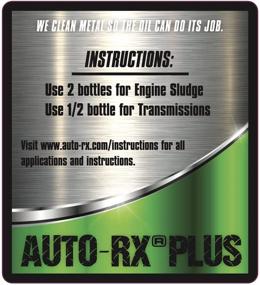 img 1 attached to 🔧 Auto-RX Plus: All-Natural Metal Cleaner for Transmissions, Engines, Differentials, and Power Steering. Expertly Cleans Internal Components. (AutoRx Amazon)