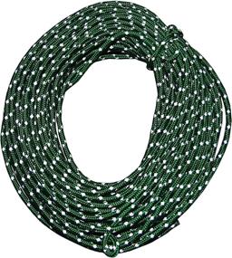 img 3 attached to 🔍 Nite Ize RR-04-50: 50 FT Reflective Green Rope Pack - Enhanced Visibility Cord