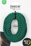 🔍 nite ize rr-04-50: 50 ft reflective green rope pack - enhanced visibility cord logo