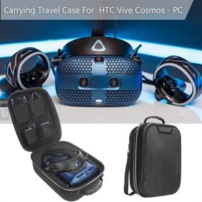 img 2 attached to 🎒 Zaracle Hard Travel Case for HTC Vive Cosmos: Ultimate Protection and Storage for Your PC Shoulder Bag