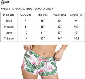 img 1 attached to 🩱 Cromer Resortwear Women's Board Shorts: Stylish Women's Clothing for Swimsuits & Cover Ups