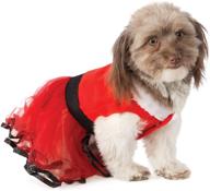 🎅 santa's sweetie dog costume by rubie's: adorable holiday attire for your canine companion логотип