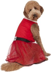 img 2 attached to 🎅 Santa's Sweetie Dog Costume by Rubie's: Adorable Holiday Attire for Your Canine Companion