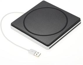 img 1 attached to 📀 Versatile USB3.0 External CD DVD Drive Burner Player: Portable Slim Automatic Slot-loading Superdrive for Windows & Mac OS (DVD2.0)
