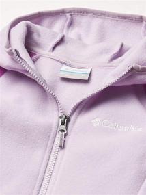 img 2 attached to Columbia Kids' Fast Trek II Fleece Hoodie: Cozy and Lightweight Outdoor Comfort