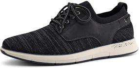 img 1 attached to Revitalize Your Stride with JABASIC Breathable Casual Walking Sneakers