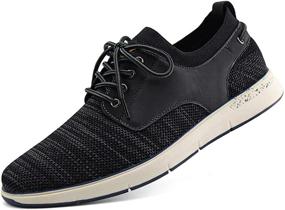 img 4 attached to Revitalize Your Stride with JABASIC Breathable Casual Walking Sneakers