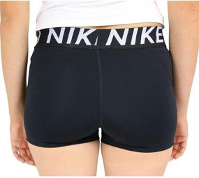 img 2 attached to Nike Women's Pro 3in Training Shorts: Optimal Performance and Comfort for Your Workouts