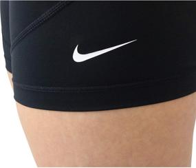 img 1 attached to Nike Women's Pro 3in Training Shorts: Optimal Performance and Comfort for Your Workouts