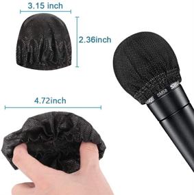 img 2 attached to Disposable Microphone Non Woven Windscreen Protective Accessories & Supplies and Microphones