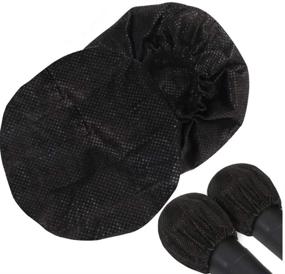 img 4 attached to Disposable Microphone Non Woven Windscreen Protective Accessories & Supplies and Microphones