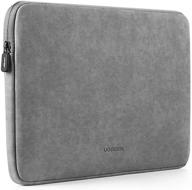 💻 ugreen 13.3 inch laptop case - soft padded sleeve cover in pu suede leather - compatible with macbook air, macbook pro, ipad pro, surface, samsung, dell, hp - 2018-2020 models logo