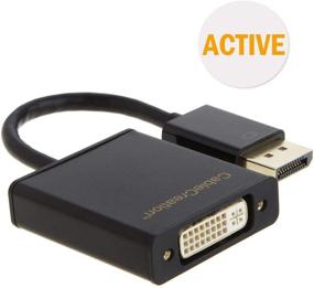 img 3 attached to 🔌 Активный переходник DisplayPort на DVI CableCreation: поддержка многомониторной технологии Eyefinity, 1080р, черный