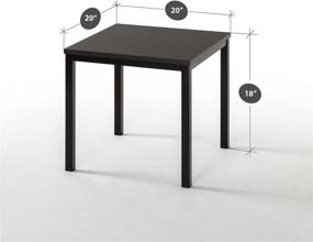 img 3 attached to Zinus Modern Studio Collection Table Furniture