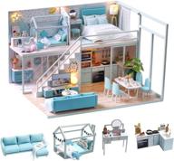 exquisite tukiie diy miniature dollhouse furniture and accessories: perfect for enchanting dollhouses! logo