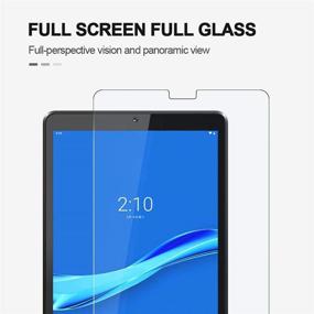 img 2 attached to 📱 Pulen [2-Pack] Tempered Glass Screen Protector for Lenovo Tab M10 Plus 10.3 Inch - HD Anti-Scratch, Bubble-Free, 9H Hardness