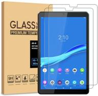 📱 pulen [2-pack] tempered glass screen protector for lenovo tab m10 plus 10.3 inch - hd anti-scratch, bubble-free, 9h hardness logo