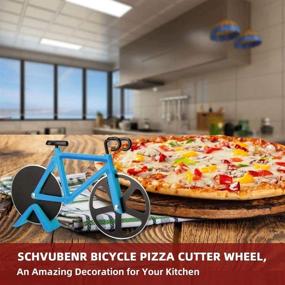 img 2 attached to SCHVUBENR Bicycle Pizza Cutter Wheel