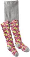 🌸 girls' fuzzy flower tights by country kids logo