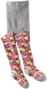 img 1 attached to 🌸 Girls' Fuzzy Flower Tights by Country Kids