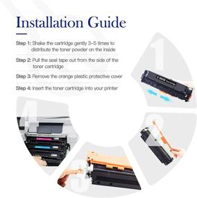 img 1 attached to Valuetoner Remanufactured Toner Cartridge Replacement for HP 305A 305X Printer (4-Pack) - CE410A CE410X CE411A CE412A CE413A, Compatible with Laserjet Pro 400 M451dn M451nw M475dn M475dw M451dw M375nw