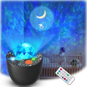 img 4 attached to 🌌 Lupantte Galaxy Star Projector with Music Speaker & Remote Control - Night Light Projector for Kids, White Noise & Timer, Starry Lamp for Bedroom/Party/Home Decor - Star Sky Night Lamp for Baby Gifts