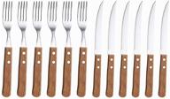 kovot 12 piece handle steak knives logo