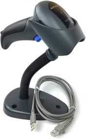 img 3 attached to 📷 Datalogic QD2430 QuickScan Handheld Omnidirectional Barcode Scanner/Imager (1D, 2D, and PDF417) with USB Cable and Stand, Black Color Option - QD2430-BKK1S