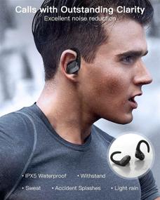 img 3 attached to Sports，Bluetooth Cancelling Bluetooth Headphones Waterproof