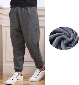 img 2 attached to AMEBELLE Casual Hiphop Sweatpants 0096 NavyBlue 12 Boys' Clothing via Pants