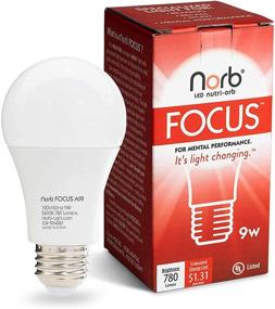 img 4 attached to 🔦 NorbFOCUS LED Desk Lamp with Advanced Light Spectrum for Enhanced Mental Performance – Ideal as a Reading Light, Study Light, Work Light, or Task Light, Boosting Learning, Retention, Recall, and Reading Speed