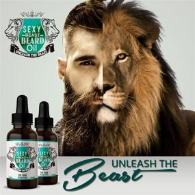 img 3 attached to 🧔 Premium Beard Oil for Men - Exclusive 9 Oil Blend Boosts Facial Hair Growth, Repairs Frizzy Hair, Alleviates Dry Itchy Skin, Promotes Thicker Fuller Beard - Vintage Scent