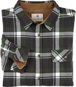 img 2 attached to Legendary Whitetails Flannels Mountain Charcoal Men's Clothing and Shirts