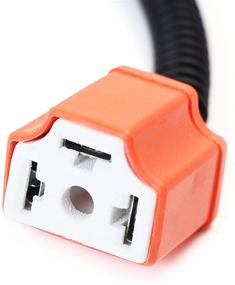 img 2 attached to 🔌 Optimized for SEO: iJDMTOY H4 9003 High-Quality Ceramic Wiring Harness Sockets for Headlights or Fog Lights