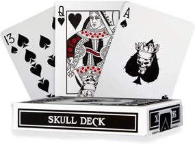 img 3 attached to 🚲 Bicycle Skull Deck Playing Cards: Plus 4 Bonus Magic Cards for a Mind-Blowing Experience!