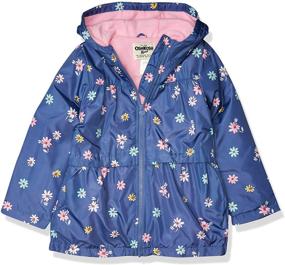 img 2 attached to Hooded Midweight Jacket Flounce Daisies Apparel & Accessories Baby Boys