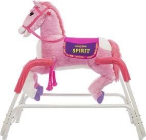 img 2 attached to 🐎 Rockin Rider Spirit Spring Horse: A Fun and Interactive Toy for Kids