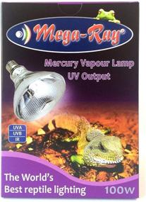 img 4 attached to High-Output 100W Mega Ray Mercury Vapor Bulb (120V)