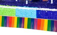 🌈 vibrant rainbow parade float fringe: 15x10ft decoration for eye-catching parades logo