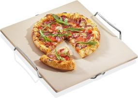 img 1 attached to Kuchenprofi 14 Inch Pizza Stone Stainless