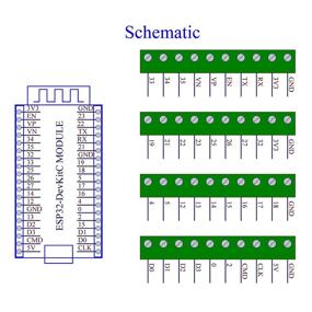 img 1 attached to 🔌 ESP32 DevKitC Screw Terminal Breakout Module