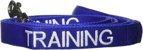 img 1 attached to 🐕 Dexil Limited Training Blue Color Coded Adjustable Dog Leash | 2 4 6 Foot or Coupler | Professional & Effective "Do Not Disturb" Leash | Keeps Your Dog Safe by Alerting Others in Advance