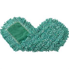 img 1 attached to Green 24-inch Rubbermaid Commercial J853-00 Microfiber Blend Looped-End-Dust Mop