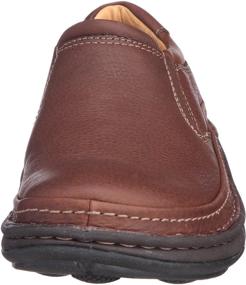 img 3 attached to 👞 Mahogany Leather Clarks Nature Loafer