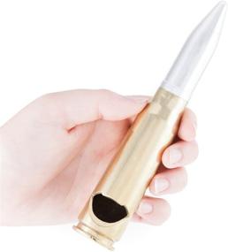 img 3 attached to 🍾 American-made Bullet Bottle Opener from Lucky Shot USA - 20MM Vulcan Cannon Round