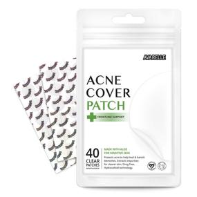 img 4 attached to 🌿 Avarelle Acne Cover Patch Frontline Support Hydrocolloid with Aloe Oil for Sensitive Skin - Certified Vegan & Cruelty-Free (SUPPORT / 40 COUNT)