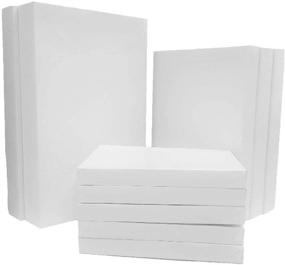 img 1 attached to 🎁 Assorted White Gift Boxes - Set of 10 - Perfect for Every Occasion: Birthdays, Holidays...