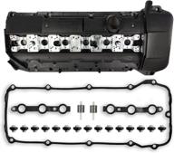 🔩 valve cover kit with gasket, spark plug seals, bolts, mount, and washers - compatible with bmw z3, 323i, 325i, 328i, 330i, 525i, 528i, 530i, x5 - m52/m54 2.5l, 2.8l, 3.0l - part # 11121432928 logo