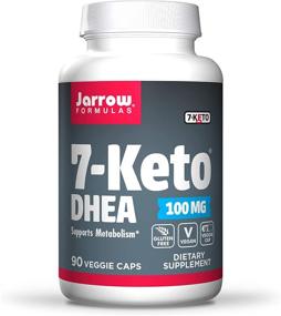 img 4 attached to 💊 Jarrow Formulas 7-Keto DHEA 100 mg: Natural Metabolite for Fatty Acid & Carbohydrate Metabolism - 90 Servings